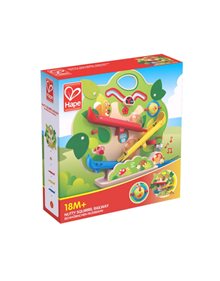 Ξύλινο Railway Nutty Squirrel Toddler Τρενάκι Σετ | Hape - E3821A Hape Παιχνίδια Δραστηριοτήτων