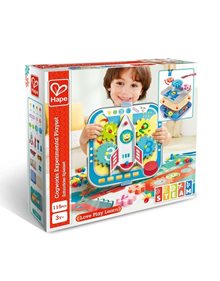Hape Early Explorer Ξύλινο Σετ Cogworks Experimental - E1065A Hape Κατασκευές