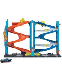 Hot Wheels City Πύργος Ταχύτητας 2Σε1 - HKX43 Mattel Αυτοκινητοδρομοι & Πίστες