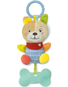 Βρεφική Κουδουνίστρα Μαλακό Σκυλάκι - 1000-17785 As Company Κουδουνίστρες - Μασητικά