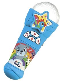 Φωτεινό Μικρόφωνο Παιδικά Τραγούδια Μπλε - 16/003 Koutropoulos Παιχνίδια Δραστηριοτήτων