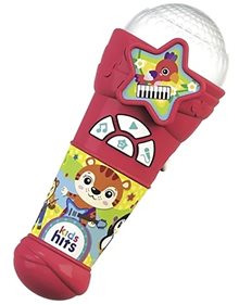 Φωτεινό Μικρόφωνο Παιδικά Τραγούδια Κόκκινο - 16/004 Koutropoulos Παιχνίδια Δραστηριοτήτων