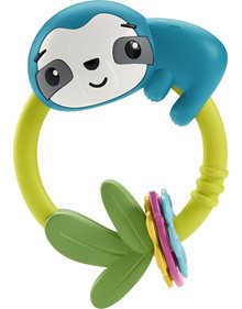 Βρεφική Κουδουνίστρα Slide Clack Sloth - HKD70 Fisher Price Κουδουνίστρες - Μασητικά
