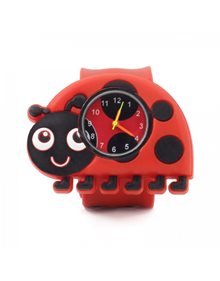 Παιδικο Ρολοι Χειρος Με Λουρακι Σιλικονης Slap 3D Πασχαλίτσα Wacky Watches - 14482299 Wacky Watches Ρολόγια