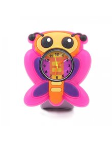 Παιδικο Ρολοι Χειρος Με Λουρακι Σιλικονης Slap 3D Πεταλούδα Wacky Watches - 14482301 Wacky Watches Ρολόγια