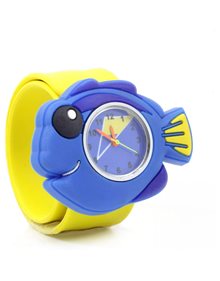 Παιδικο Ρολοι Χειρος Με Λουρακι Σιλικονης Slap 3D Ψάρι Wacky Watches - 14482304 Wacky Watches Ρολόγια