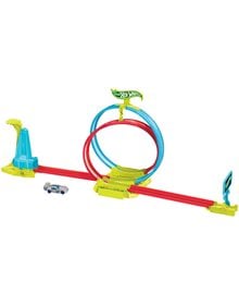 Hot Wheels City Πίστα Neon Speeders Laser Stunt Slamway - HPC05 Mattel Αυτοκινητοδρομοι & Πίστες