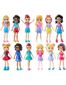 Κούκλα Polly Pocket Με Αξεσουάρ Σε 12 Σχέδια - FWY19 Mattel Κούκλες