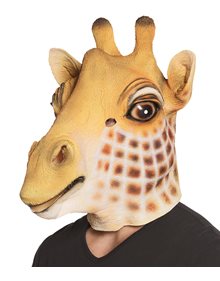 Αποκριάτικη Μάσκα Λάτεξ Καμηλοπάρδαλη - 300167 Clown Republic Μάσκες
