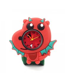 Παιδικό Ρολόι Χειρός Με Λουράκι Σιλικόνης Slap 3D Δράκος Wacky Watches - 14482323 Wacky Watches Ρολόγια