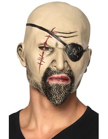 Αποκριάτικη Μάσκα Latex Πειρατή | Boland - 397582 Boland Μάσκες