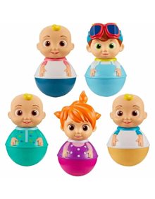 Cocomelon Weebles Φιγούρες - 5 Σχέδια - WEC00000 Cocomelon Φιγούρες Δράσης