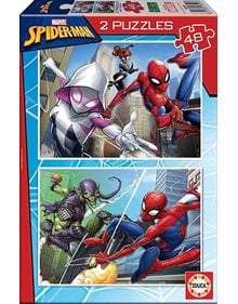 Παιδικό Παζλ 2x48pcs Spider-Man - 18099 Educa Παιδικά Puzzle