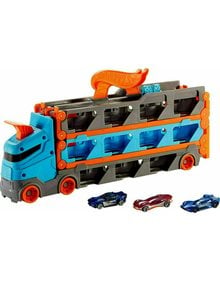 Hot Wheels Πίστα 2 Σε 1 Speedway Hauler - GVG37 Mattel Αυτοκινητοδρομοι & Πίστες