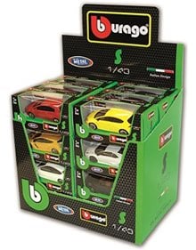 Αυτοκινητάκι 1:43 Street Fire Τυχαίο Σχέδιο - 18/30010G Bburago Οχήματα