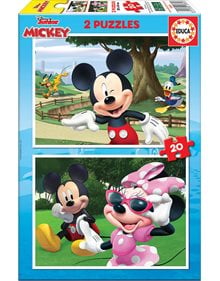 Παζλ 2x20pcs Disney Mikey & Friends - 18884 Educa Παιδικά Puzzle