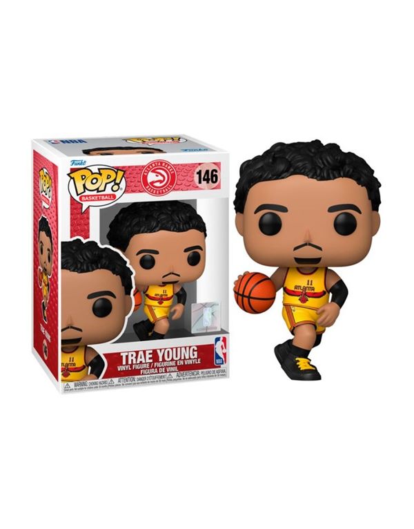 スポーツ Funko Pop! Trae Young #146 Atlanta Hawks FUNKO POP! - Sports - NBA Atlanta Hawks Trae Young #146