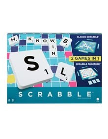 Επιτραπέζιο Νεο Scrabble 2 σε 1 – Ελληνική Έκδοση - HXW06 Mattel Επιτραπέζια Παιχνίδια για Παιδια