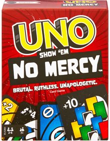 Επιτραπέζιο Παιχνίδι Uno No Mercy - HWV18 Mattel Επιτραπέζια Παιχνίδια για Παιδιά