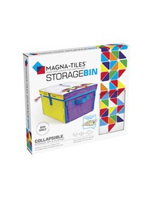 Μαγνητικό Πτυσσόμενο Παιδικό Κουτί Αποθήκευσης από Ύφασμα Πολύχρωμο | Magna Tiles - 20200 Magna Tiles Κουτιά Αποθήκευσης