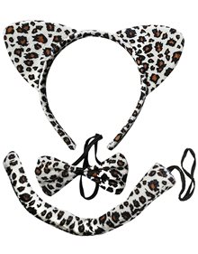 Αποκριάτικο Σετ Μεταμφίεσης Λεοπάρδαλη - 231129 Carnavalista Αξεσουάρ Κεφαλιού
