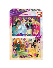 Παζλ 2x48pcs Educa Disney Princess - 19675 Educa Παιδικά Puzzle
