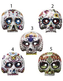 Αποκριάτικη Μάσκα Νεκοκεφαλή Σε 5 Σχέδια - 231928 Carnavalista Μάσκες