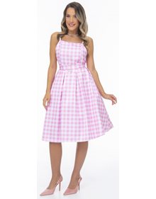 Αποκριάτικη Εφηβική Στολή Φόρεμα Ροζ Ρετρό Για 13-14 Ετών - 5137 V. Christakopoulos Αποκριάτικες Στολές Για Κορίτσια