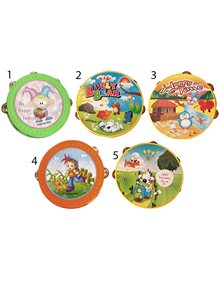 Αποκριάτικο Παιδικό Ντέφι Μεγάλο 20x3,5εκ - 23261 Carnavalista Μουσικά Όργανα