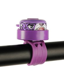 Παιδικό Κουδουνάκι Ποδηλάτου Μωβ Λεοπάρδαλη - 231403 Crazy Safety Αξεσουάρ & Ανταλλακτικά