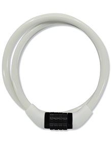 Κλειδαριά Ασφαλείας Ποδηλάτου Λευκή - 210102-10 Crazy Safety Αξεσουάρ & Ανταλλακτικά