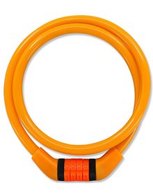 Κλειδαριά Ασφαλείας Ποδηλάτου Πορτοκαλί - 210105-10 Crazy Safety Αξεσουάρ & Ανταλλακτικά