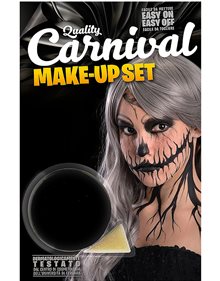 Αποκριάτικο Σετ Μακιγιάζ Σε Βαζάκι 10gr Μαύρο - 5-138 Carnavalista Μακιγιάζ