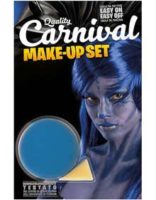 Αποκριάτικο Σετ Μακιγιάζ Σε Βαζάκι 10gr Μπλε - 5-142 Carnavalista Μακιγιάζ