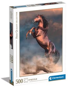 Παζλ 500pcs Άγριο Άλογο - HQ Collection | Clementoni - 1220-35521 Clementoni Puzzle Ενηλίκων