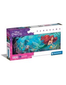 Παζλ 1000pcs Η Μικρή Γοργόνα - Panorama | Clementoni - 1220-39658 Clementoni Puzzle Ενηλίκων