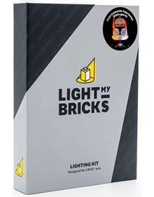 Light Kit For Lego #75350 Star Wars Clone Commander Cody Helmet - 3907 Light My Bricks Lego