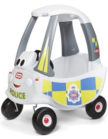Ποδοκίνητο Little Tikes Cozy Coupe Αστυνομικό - 173790E3 Little Tikes Ποδοκίνητα | Πεταλοκίνητα