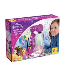 Προτζέκτορας Ζωγραφικής Disney Princess Drawing School - 23.92956 Lisciani Giochi Μπλόκ