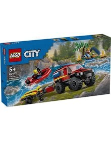 LEGO® City - 4X4 Fire Truck With Rescue Boat - 60412 Lego Lego