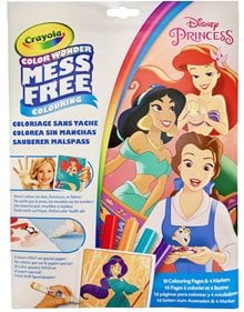 Σετ Ζωγραφικής Crayola Color Wonder Set Disney Princesses - 75-2813 Giochi Preziosi Μπλόκ