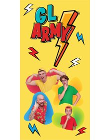 Πετσέτα Θαλάσσης GL ARMY Με Μικροΐνες | Blabla Toys - 008750 BlablaToys D.I Πετσέτες Θαλάσσης