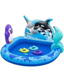 Φουσκωτή Πισίνα Polar Pals Play Center 134x131x73cm - 53156 Bestway Πισίνες