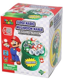 Επιτραπέζιο Super Mario Mushroom Mania Balancing Game - 7542 Epoch Επιτραπέζια Παιχνίδια για Παιδιά