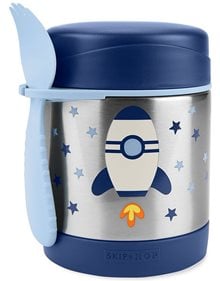 Δοχείο Φαγητού Ανοξείδωτο Skip Hop Zoo Spark Rocket - 9N780610 Skip Hop Τσάντες και Δοχεία Φαγητού