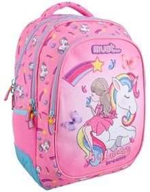 Σακίδιο Πλάτης Δημοτικού Unicorn Dreams 2024 - 000585850 Must Τσάντες Δημοτικού