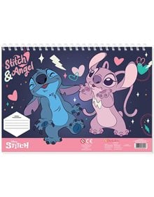 Μπλοκ Ζωγραφικής Stitch & Angel - 000564481 Diakakis Μπλόκ