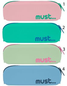 Κασετίνα Βαρελάκι Focus Glow Σε 4 Χρώματα - 000585640 Must Σχολικές Κασετίνες