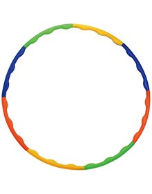 Στεφάνι Γυμναστικής Hula Hoop Πολύχρωμο Σπαστό - 000622624 Luna Περισσότερα Αθλητικά Είδη