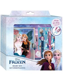 Ημερολόγιο Disney Frozen Σετ Με Αξεσουάρ - 000564250 Diakakis Τετράδια